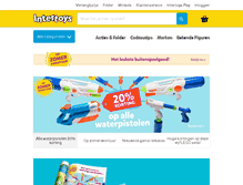 Tablet Screenshot of intertoys.nl